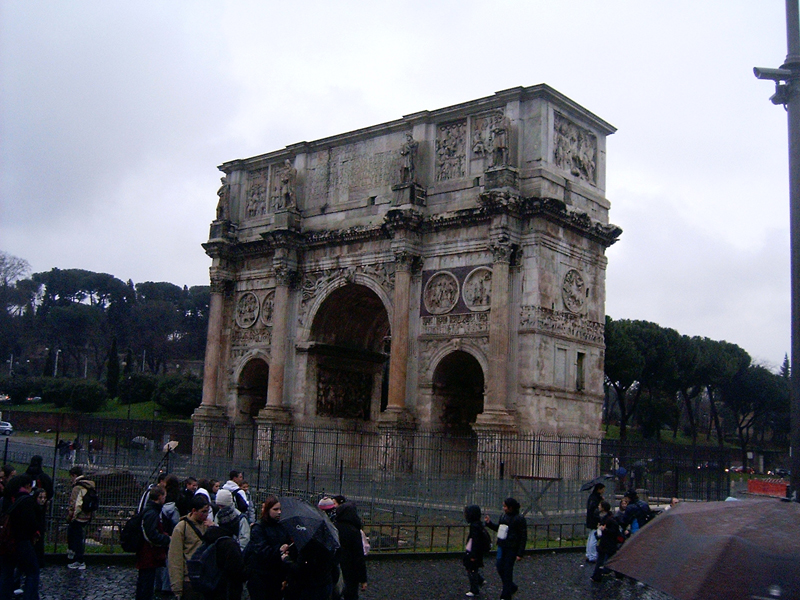 [Arch of Constantine – Rome, Italy]