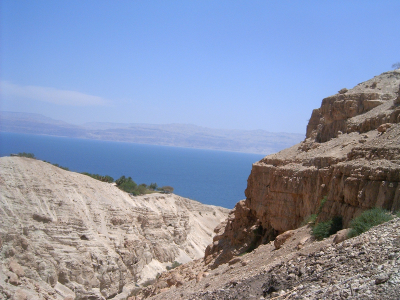 This 'MagPro Photo of the Day' shows a beautiful view of the Dead Sea from the Wadi of David, Ein Gedi, Israel. Misop Baynun